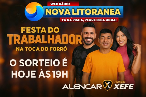 Rádio Nova Litorânea promove sorteio especial para a Festa do Trabalhador em Guamaré