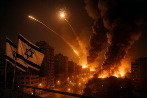 URGENTE: COMEÇA UMA NOVA GUERRA NO ORIENTE MÉDIO — ISRAEL ATACA O IRÃ E O MUNDO SEGURA A RESPIRAÇÃO